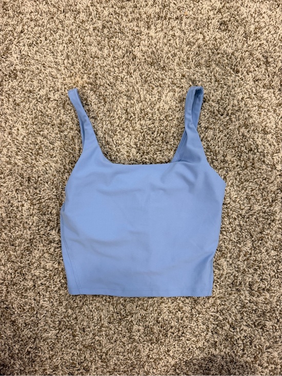 Old Navy Tops - Light Blue Square-Neck Crop Tank Top - Women